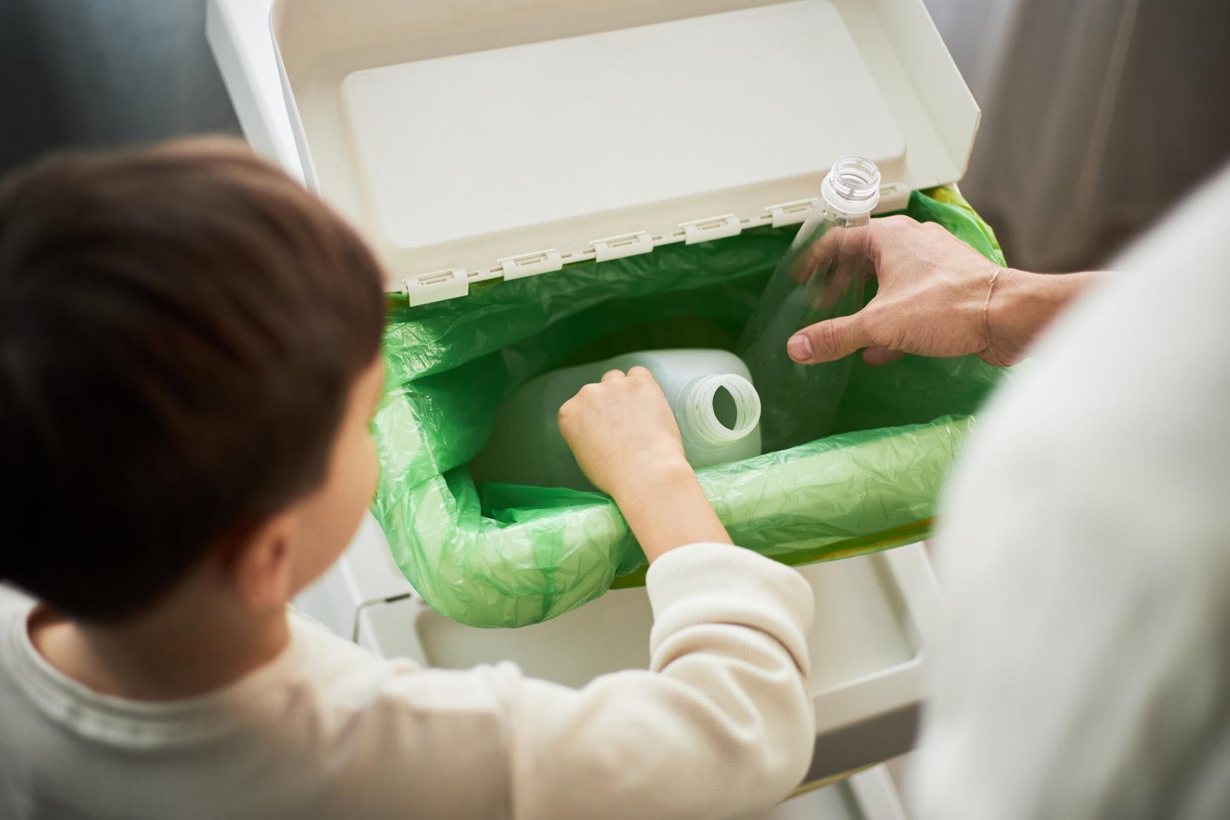 Ejemplo de etiqueta ecológica en un producto