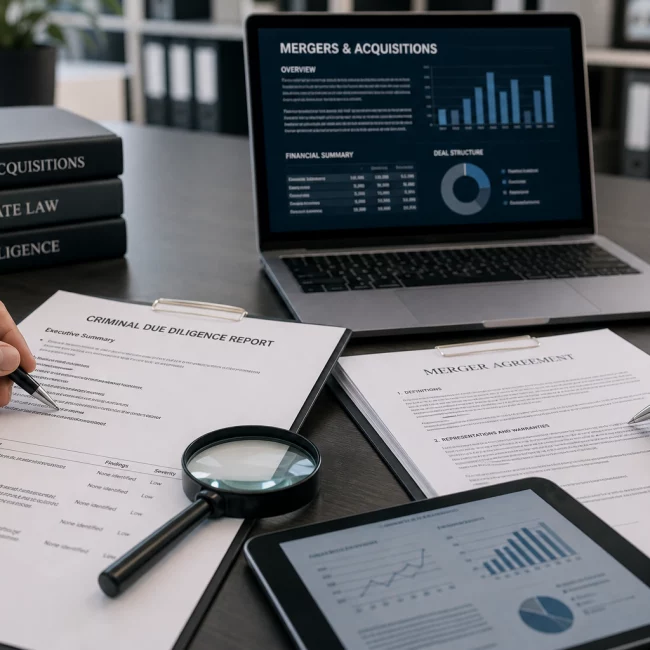due diligence penal fusiones adquisiciones